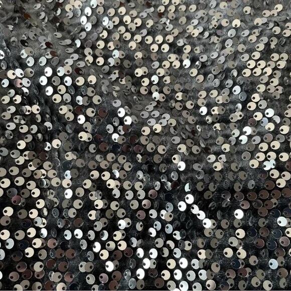 Eliza J Mirror Sequin Velvet Sheath Dress Size 4 Petite - Picture 8 of 16